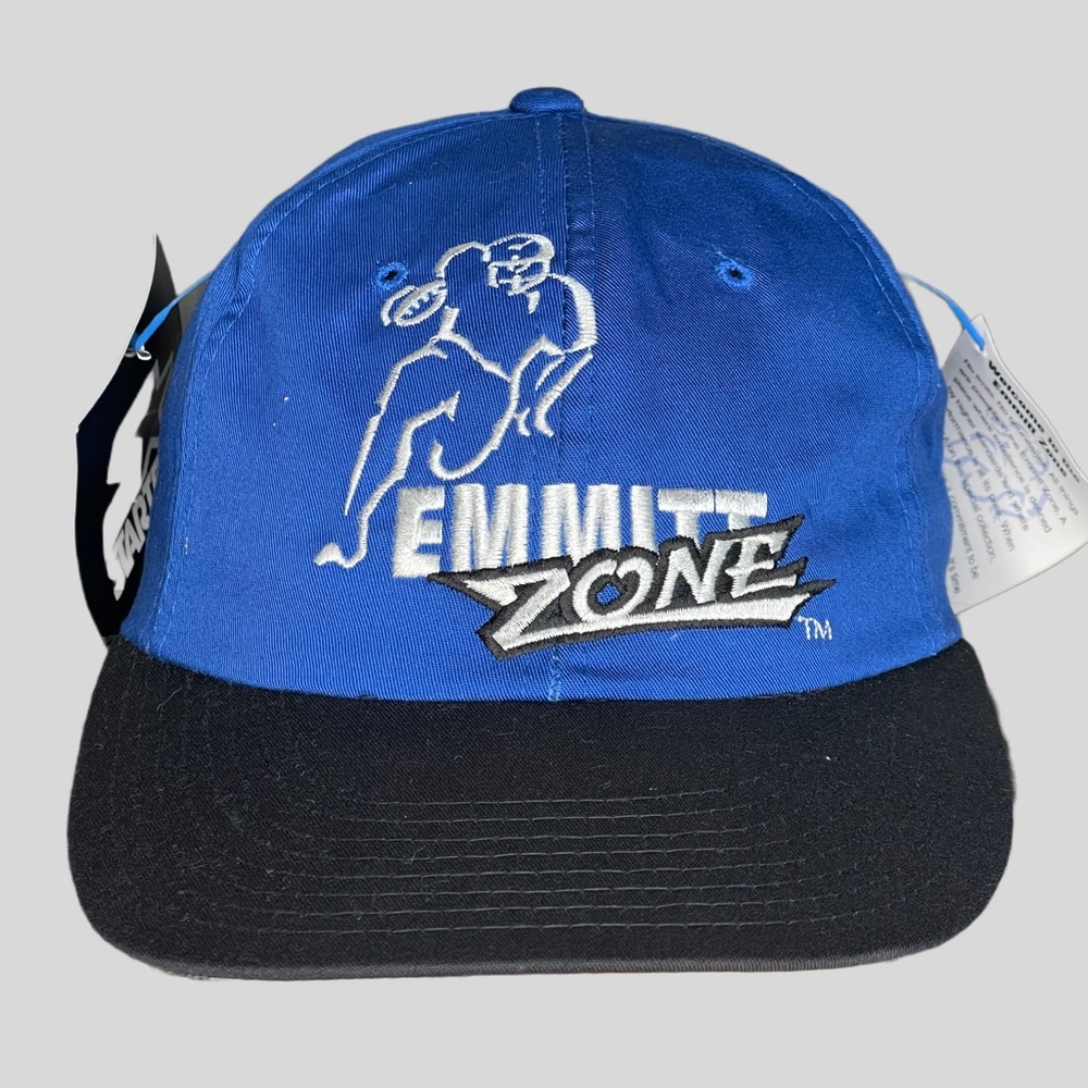 Vtg Starter Emmitt Smith Dallas Cowboys Emmitt Zone The Right Hat Snapback Cap - Picture 1 of 6